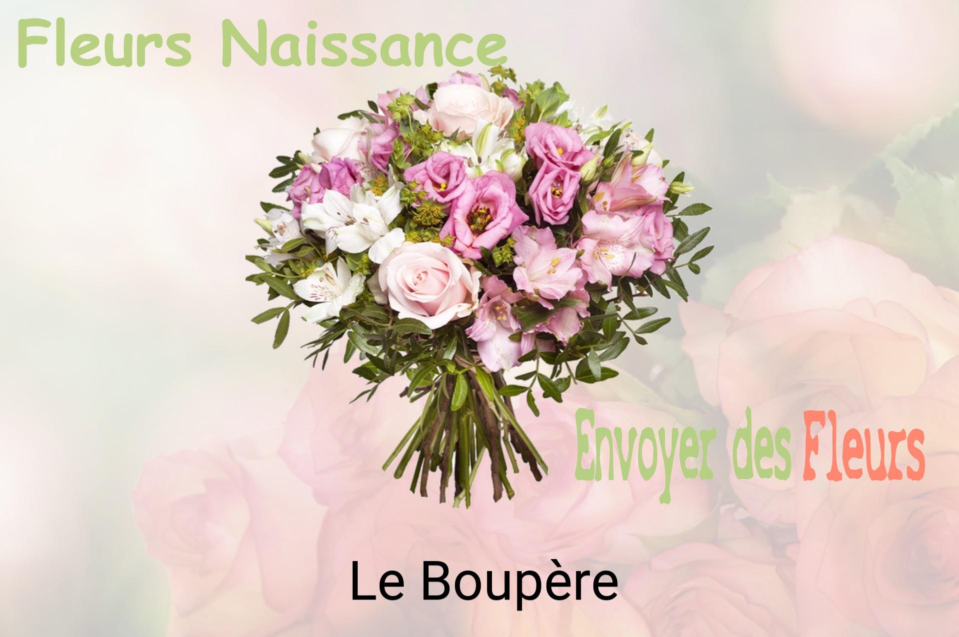 Bouquet de fleurs de naissance livré à Le Boupère